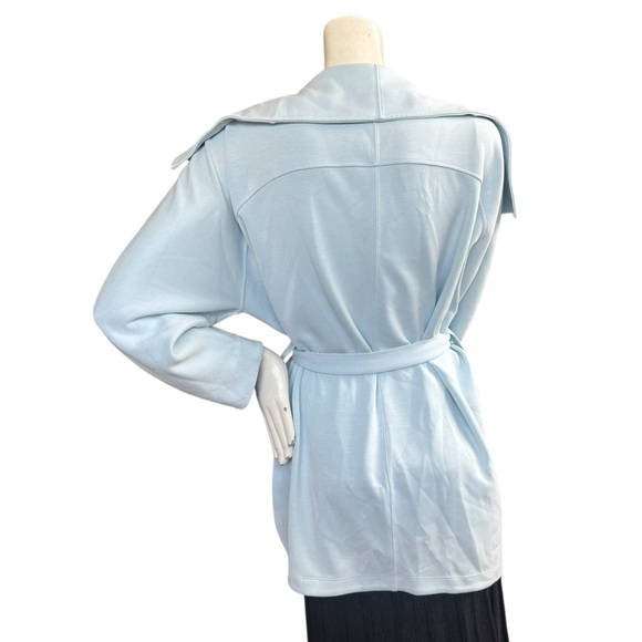 Lululemon Soft Streme Wrap Belted Sweater in Powder Blue Size M/L - Picture 8 of 16